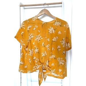 Madewell silk t-shirt